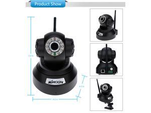 KKMOON 0.3MP Camera PnP P2P Pan Tilt IR Cut WiFi Wireless Network IP Webcam with TF Card Slot KKMOON 0.3MP Camera PnP P2P Pan Tilt IR Cut WiFi Wireless Network IP Webcam with TF Card Slot