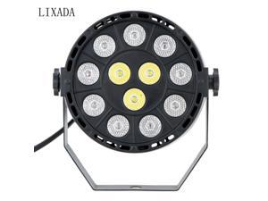 LIXADA DMX-512 RGBW LED Stage PAR Light Strobe Professional 8 Channel Party Disco Show 15W AC 100-240V LIXADA DMX-512 RGBW LED Stage PAR Light Strobe Professional 8 Channel Party Disco Show 15W AC 100-240V