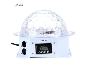 LIXADA DMX-512 7 Channels LED Rotating Strobe RGBPYW Crystal Magic Ball Effect Par Light Disco DJ Stage LIXADA DMX-512 7 Channels LED Rotating Strobe RGBPYW Crystal Magic Ball Effect Par Light Disco DJ Stage
