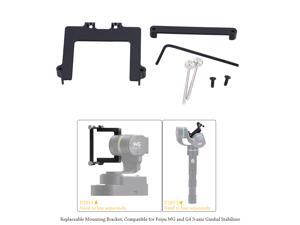 46mm Camera Repleaceable Mounting Bracket Set for Feiyu WG and G4 3-axis Gimbal Stabilizer 46mm Camera Repleaceable Mounting Bracket Set for Feiyu WG and G4 3-axis Gimbal Stabilizer