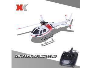 Original XK AS350 K123 6CH 3D 6G System Brushless Motor RTF RC Helicopter Original XK AS350 K123 6CH 3D 6G System Brushless Motor RTF RC Helicopter
