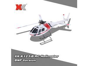 Original XK AS350 K123-B 6CH 3D 6G System Brushless Motor BNF RC Helicopter Original XK AS350 K123-B 6CH 3D 6G System Brushless Motor BNF RC Helicopter