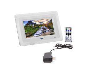 7'' HD TFT-LCD Digital Photo Picture Frame Alarm Clock MP3 MP4 Movie Player with Light Remote Desktop 7'' HD TFT-LCD Digital Photo Picture Frame Alarm Clock MP3 MP4 Movie Player with Light Remote Desktop