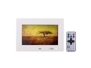 Andoer 7" HD TFT-LCD Digital Photo Frame with Slideshow Alarm Clock MP3 MP4 Movie Player with Remote Controller Desktop Stand Andoer 7" HD TFT-LCD Digital Photo Frame with Slideshow Alarm Clock MP3 MP4 Movie Player with Remote Controller Desktop Stand
