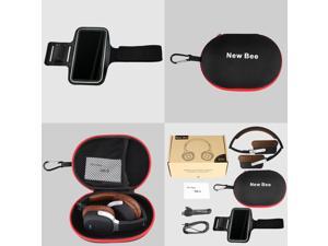 New Bee NB-9 Wireless Stereo Bluetooth 4.1 Headphone NFC Music Headset with Pedometer 3.5mm Audio Folding Earphone 2 in 1 Hands-free w/ Mic for iPhone6S 6 Samsung S6 Note 5 Notebook New Bee NB-9 Wireless Stereo Bluetooth 4.1 Headphone NFC Music Headset with Pedometer 3.5mm Audio Folding Earphone 2 in 1 Hands-free w/ Mic for iPhone6S 6 Samsung S6 Note 5 Notebook