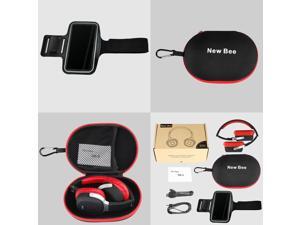 New Bee NB-9 Wireless Stereo Bluetooth 4.1 Headphone NFC Music Headset with Pedometer 3.5mm Audio Folding Earphone 2 in 1 Hands-free w/ Mic for iPhone6S 6 Samsung S6 Note 5 Notebook New Bee NB-9 Wireless Stereo Bluetooth 4.1 Headphone NFC Music Headset with Pedometer 3.5mm Audio Folding Earphone 2 in 1 Hands-free w/ Mic for iPhone6S 6 Samsung S6 Note 5 Notebook