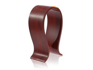 Universal Acrylic Headphone Holder Wood-grain Headset Display Rack Earphone Stand Red for Home Exhibition Center Store Use. Universal Acrylic Headphone Holder Wood-grain Headset Display Rack Earphone Stand Red for Home Exhibition Center Store Use.