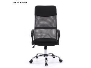 IKAYAA Ergonomic Mesh Adjustable Office Executive Chair Stool High-back Swivel Computer Task Chair Office Furniture IKAYAA Ergonomic Mesh Adjustable Office Executive Chair Stool High-back Swivel Computer Task Chair Office Furniture