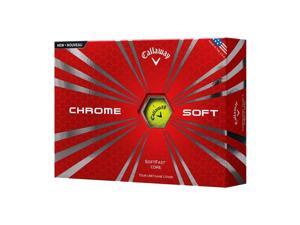 Callaway Chrome Soft (Yellow) 2016 Golf Balls Callaway Chrome Soft (Yellow) 2016 Golf Balls