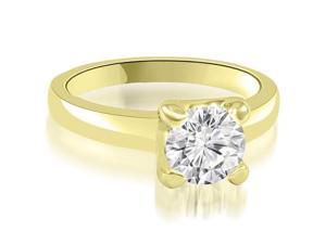 0.35 cttw. 4-Prong Solitaire Round Cut Diamond Engagement Ring in 14K Yellow Gold (VS2, G-H) 0.35 cttw. 4-Prong Solitaire Round Cut Diamond Engagement Ring in 14K Yellow Gold (VS2, G-H)