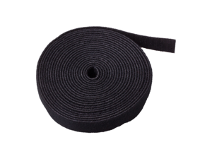 Hook And Loop Tape Strap Cable Ties Fastener (Black) (15 Feet) - Sticky Self Adhesive Nylon Fabric Roll Wrap 0.75" Wide 5 Yards Reusable For Cutting Custom Length Cord Wire Fastening Hook And Loop Tape Strap Cable Ties Fastener (Black) (15 Feet) - Sticky Self Adhesive Nylon Fabric Roll Wrap 0.75" Wide 5 Yards Reusable For Cutting Custom Length Cord Wire Fastening