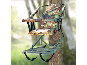 Tree Stand Climber Self-Climbing Treestand Hunting Deer Bow Game Hunt Chair Portable Camouflage Finish 300 lbs Weight Limit Tree Stand Climber Self-Climbing Treestand Hunting Deer Bow Game Hunt Chair Portable Camouflage Finish 300 lbs Weight Limit