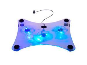 USB Laptop Notebook PC Cooling Cooler Pad 3 Built-in Fans W/ Blue LED Light USB Laptop Notebook PC Cooling Cooler Pad 3 Built-in Fans W/ Blue LED Light