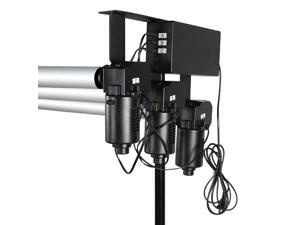 3-Roller Electric Motorized Background Support System with Wireless Remote Controller 3-Roller Electric Motorized Background Support System with Wireless Remote Controller
