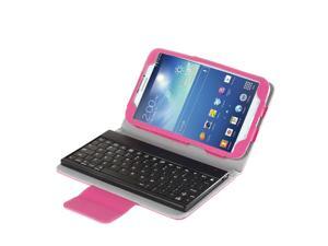 Galaxy Tab 3 7.0 Keyboard Case - Wireless Bluetooth Keyboard Leather Case Cover For Samsung Galaxy Tab 3 7.0" P3200 P3210 with Detachable Bluetooth Keyboard and Smart Cover Sleep & Wake Feature Pink Galaxy Tab 3 7.0 Keyboard Case - Wireless Bluetooth Keyboard Leather Case Cover For Samsung Galaxy Tab 3 7.0" P3200 P3210 with Detachable Bluetooth Keyboard and Smart Cover Sleep & Wake Feature Pink