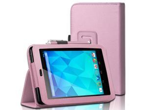 Google Nexus 7 Case - Slim Fit Folio PU Leather Case Smart Cover Stand For Google Nexus 7" Tablet with Auto Sleep & Wake Feature and Stylus Loop Pink Google Nexus 7 Case - Slim Fit Folio PU Leather Case Smart Cover Stand For Google Nexus 7" Tablet with Auto Sleep & Wake Feature and Stylus Loop Pink