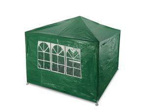 Outdoor Party Wedding Tent 10'x10' (Green) Canopy Gazebo Pavilion Catering Events Easy Set without Sidewalls for Camping BBQ Commercial Flea Market Outdoor Party Wedding Tent 10'x10' (Green) Canopy Gazebo Pavilion Catering Events Easy Set without Sidewalls for Camping BBQ Commercial Flea Market
