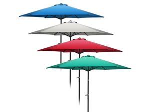 Patio Umbrella 10' ft Aluminum Patio Outdoor Market Yard Beach Garden Shade Umbrella Cover Steel 6 Ribs Hexagon Shape Wind Vent Beige 10 Feet Patio Umbrella 10' ft Aluminum Patio Outdoor Market Yard Beach Garden Shade Umbrella Cover Steel 6 Ribs Hexagon Shape Wind Vent Beige 10 Feet