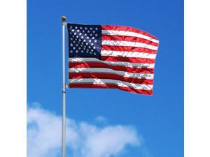 20' ft Telescoping Flagpole Aluminum Flag Pole Solid Construction Kit Outdoor Home Garden Festival with Ball Top Finial In Ground Pole and Hardware 20' ft Telescoping Flagpole Aluminum Flag Pole Solid Construction Kit Outdoor Home Garden Festival with Ball Top Finial In Ground Pole and Hardware
