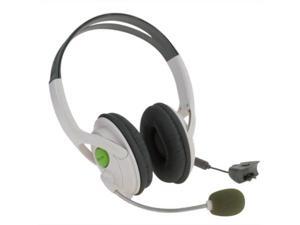 Xbox 360 Gaming Chat Live Headset Headphone With Adjustable Mic Microphone For Microsoft XBOX360 Wireless Game Controller with 2.5mm Jack White Xbox 360 Gaming Chat Live Headset Headphone With Adjustable Mic Microphone For Microsoft XBOX360 Wireless Game Controller with 2.5mm Jack White