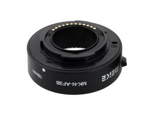 Meike Automatic AF Auto-Focus Extension Tube Micro Ring 10mm 16mm Set Plastic For All Nikon 1 mirrorless cameras Such as S1 J3 V2 J2 V1 J1 AW1 and Nikon 1 Mount Lens Only Meike Automatic AF Auto-Focus Extension Tube Micro Ring 10mm 16mm Set Plastic For All Nikon 1 mirrorless cameras Such as S1 J3 V2 J2 V1 J1 AW1 and Nikon 1 Mount Lens Only
