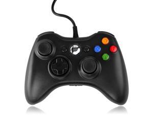 Xbox 360 Wired Controller (Black) USB Pad Joystick Joypad Gamepad Game Controller for Xbox 360 Slim and PC Computer Laptop Windows 7 Xbox 360 Wired Controller (Black) USB Pad Joystick Joypad Gamepad Game Controller for Xbox 360 Slim and PC Computer Laptop Windows 7