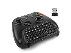 Xbox One Keyboard - 2.4Ghz USB Wireless Mini Bluetooth Chatpad Keypad Adapter Keyboard 47 Keys for Microsoft Xbox One Game Controller - Best Text Messenger for Xbox One Black Xbox One Keyboard - 2.4Ghz USB Wireless Mini Bluetooth Chatpad Keypad Adapter Keyboard 47 Keys for Microsoft Xbox One Game Controller - Best Text Messenger for Xbox One Black