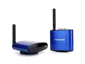 Wireless Audio Video AV Transmitter Receiver 5.8GHz 8 Channel with IR Remote Extension Wire Cable 200M for DVD DVR CCD Camera IPTV Satellite STB Digital TV STB Wireless Audio Video AV Transmitter Receiver 5.8GHz 8 Channel with IR Remote Extension Wire Cable 200M for DVD DVR CCD Camera IPTV Satellite STB Digital TV STB