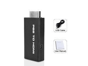 USB/5V PS2 Ypbpr to HDMI Audio Video Converter Adapter with 3.5mm Audio Output USB/5V PS2 Ypbpr to HDMI Audio Video Converter Adapter with 3.5mm Audio Output