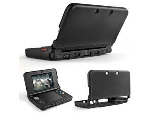 Plastic + Aluminium Full Body Protective Snap-on Hard Shell Skin Case Cover Black for New Nintendo 3DS 2015 Plastic + Aluminium Full Body Protective Snap-on Hard Shell Skin Case Cover Black for New Nintendo 3DS 2015
