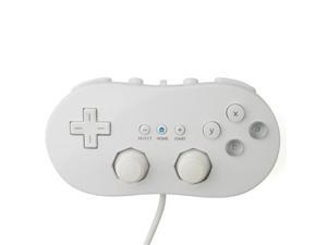 Classic Console Gamepad Gaming Pad Joypad Handle Controller for Nintendo Wii Remote White Classic Console Gamepad Gaming Pad Joypad Handle Controller for Nintendo Wii Remote White