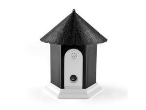 Ultrasonic Dog Bark Control Outdoor Pet Anti Bark Deterrent Stop Barking Device Bird House Box Design Waterproof for Home Garden Hanging Battery Operated Ultrasonic Dog Bark Control Outdoor Pet Anti Bark Deterrent Stop Barking Device Bird House Box Design Waterproof for Home Garden Hanging Battery Operated
