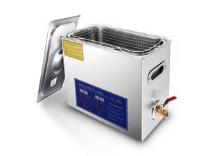 Commercial Ultrasonic Cleaner 6L Large Capacity Stainless Steel with Heater and Digital Timer for Electronic Tool Jewelry Watch Glasses Rings Dental/Lab/Hospital Instruments Commercial Ultrasonic Cleaner 6L Large Capacity Stainless Steel with Heater and Digital Timer for Electronic Tool Jewelry Watch Glasses Rings Dental/Lab/Hospital Instruments