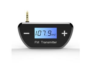 FM Transmitters Wireless Radio AUX Adapter - Mini Universal 3.5mm Plug Jack for Car iPhone 6 5 iPod iPad Android Smartphone Tablet PC Desktop Laptop MP3 MP4 Audio Players Stereo System FM Transmitters Wireless Radio AUX Adapter - Mini Universal 3.5mm Plug Jack for Car iPhone 6 5 iPod iPad Android Smartphone Tablet PC Desktop Laptop MP3 MP4 Audio Players Stereo System