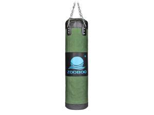 Heavy Punching Bag 39" MMA Boxing Kickboxing Workout Training Exercise Practice Gear Empty with Rotating Chains for Adults Men Women in Army Green Heavy Punching Bag 39" MMA Boxing Kickboxing Workout Training Exercise Practice Gear Empty with Rotating Chains for Adults Men Women in Army Green