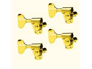 Grover Titan Bass Guitar Tuning Machines - 20:1 Ratio - 4 In-Line - Gold - LH Grover Titan Bass Guitar Tuning Machines - 20:1 Ratio - 4 In-Line - Gold - LH