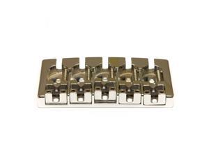 Graph Tech - Ghost Loaded Hipshot A Style Bass Guitar Bridge - 5 String - Chrome Graph Tech - Ghost Loaded Hipshot A Style Bass Guitar Bridge - 5 String - Chrome