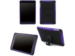 JAVOedge Purple Active Armor Protective Case with Built In Kickstand for the Apple iPad Mini, iPad Mini 2 with Retina JAVOedge Purple Active Armor Protective Case with Built In Kickstand for the Apple iPad Mini, iPad Mini 2 with Retina