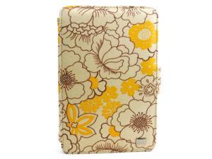 JAVOedge Yellow Poppy Print Fabric Axis 360 Rotating Smart Cover Case with Stand for the Amazon Kindle Fire 7" JAVOedge Yellow Poppy Print Fabric Axis 360 Rotating Smart Cover Case with Stand for the Amazon Kindle Fire 7"