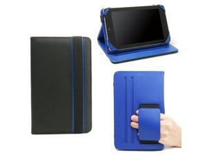 JAVOedge Black and Blue Nylon Print Folio Style Case with Angled Rest and Hand Hold for Google Nexus 7 JAVOedge Black and Blue Nylon Print Folio Style Case with Angled Rest and Hand Hold for Google Nexus 7