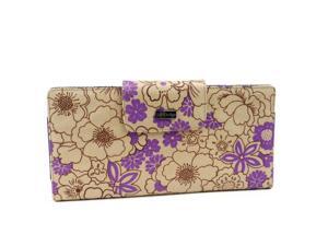 JAVOedge Purple Poppy Pattern Protective Case for Apple Wireless Keyboard, Logitech K810, K811, and More JAVOedge Purple Poppy Pattern Protective Case for Apple Wireless Keyboard, Logitech K810, K811, and More