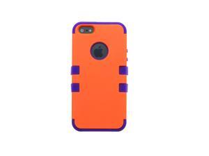 iPhone 5 Shockproof Hybrid Case --- Comparable to Incipio --- Hard Smooth Poly Outer Shell --- Orange / Purple iPhone 5 Shockproof Hybrid Case --- Comparable to Incipio --- Hard Smooth Poly Outer Shell --- Orange / Purple