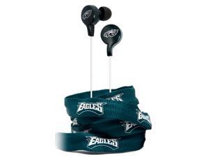 iHip NFE52-PHE NFL Noise Isolating Shoelace Earphones (Philadelphia Eagles) iHip NFE52-PHE NFL Noise Isolating Shoelace Earphones (Philadelphia Eagles)