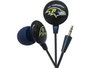 iHip NFL Officially Licensed Noise Isolating Mini Earbuds - Baltimore Ravens (Black/Purple) iHip NFL Officially Licensed Noise Isolating Mini Earbuds - Baltimore Ravens (Black/Purple)