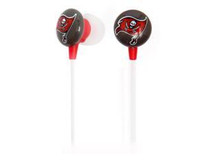 iHip NFL Officially Licensed Noise Isolating Mini Earbuds - Tampa Bay Bucaneers (Black/Red) iHip NFL Officially Licensed Noise Isolating Mini Earbuds - Tampa Bay Bucaneers (Black/Red)
