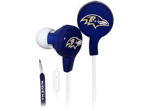iHip NFE52-BAR NFL Noise Isolating Shoelace Earphones (Baltimore Ravens) iHip NFE52-BAR NFL Noise Isolating Shoelace Earphones (Baltimore Ravens)