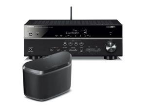 Yamaha RX-V481 5.1-Channel AV Receiver with WX-030 MusicCast Wireless Speaker (Black) Yamaha RX-V481 5.1-Channel AV Receiver with WX-030 MusicCast Wireless Speaker (Black)