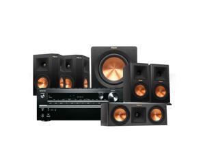 Onkyo TX-NR646 7.2-Channel Network AV Receiver with Klipsch RP-160M 5.1 Reference Premiere Speaker Package with 10" Subw Onkyo TX-NR646 7.2-Channel Network AV Receiver with Klipsch RP-160M 5.1 Reference Premiere Speaker Package with 10" Subw