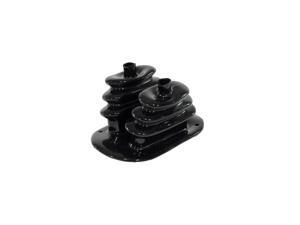 Omix-ada This twin stick shifter boot from Omix-ADA fits twin stick shifter (#18674.01) when used on 80-86 Jeep CJ models with Dana 300 transfer cases. 18606.06 Omix-ada This twin stick shifter boot from Omix-ADA fits twin stick shifter (#18674.01) when used on 80-86 Jeep CJ models with Dana 300 transfer cases. 18606.06