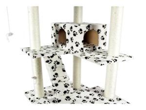 73" Paw Cat Tree Condo Furniture Scratch Post Pet House 73" Paw Cat Tree Condo Furniture Scratch Post Pet House